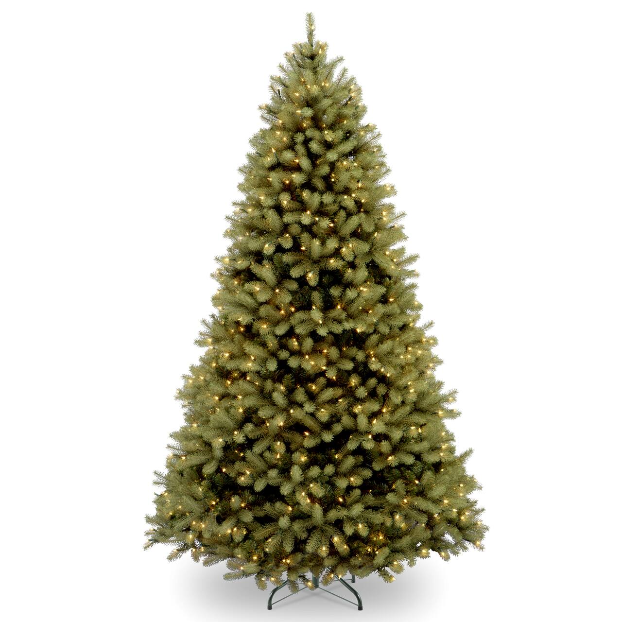 6 Ft. Pre-Lit Feel Real® Downswept Douglas Fir Full Artificial Christmas Tree, Clear Lights